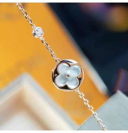 [Vicky]SUN MOP GOLD 1 DIAMOND NECKLACE